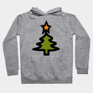Simple Christmas Tree Hoodie